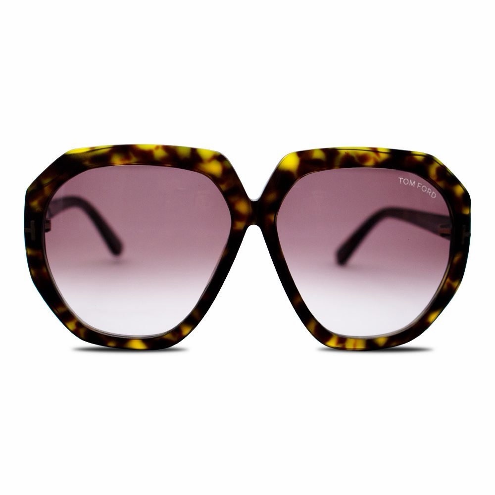 Tom Ford Pippa Tortoise shell Frame Sunglasses with Gradient Lenses